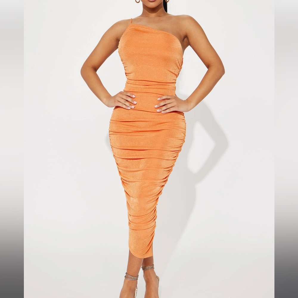 Fashion Nova slinky Midi Dress #dress